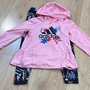 💙 Adidas Kids Floral Pink Set 💙